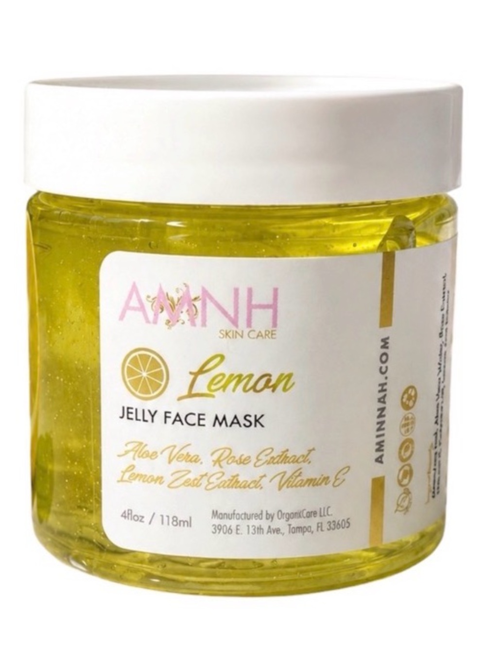 Aminnah Lemon Jelly Face Mask